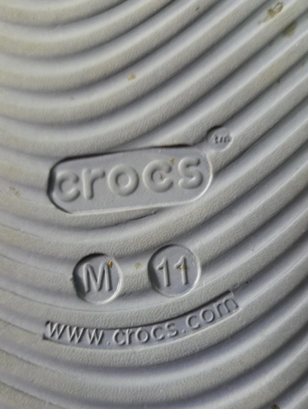 Crocs Men Blue Mellow Recovery Slides Sz 11 Slip-On Casual Comfy Coastal Leisure